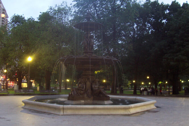 Fountain - Boston Commons