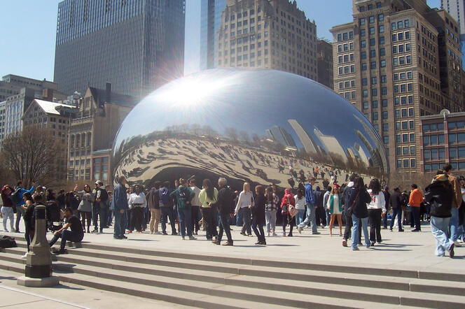 Cloud Gate, I.E THE BEAN - Chicago